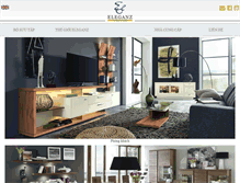 Tablet Screenshot of eleganz.com.vn